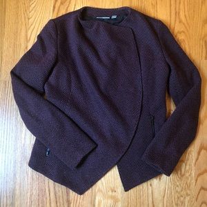 Halogen black and merlot jacket size small